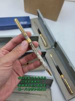 In 1995 Hero Gold Pen Factory produced Dr. Hero 50 snakeskin ballpoint pen black Coats refill with box original product.