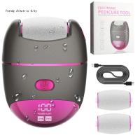 ZZOOI R9CD Electric Foot File Grinder 2 Gears Adjustable Dead Dry Skin Callus Remover