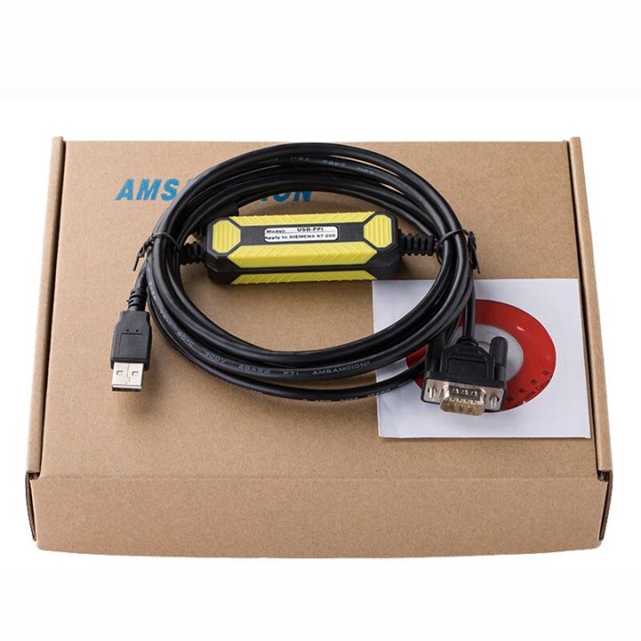 ‘；【。- Suitable S7-200 Programming Cable PLC Data Line USB-PPI Download Line USB-Serial Port 9-Pin