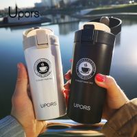 UPORS Premium Travel Coffee Mug Stainless Steel Thermos Tumbler Cups Vacuum Flask Thermo Water Bottle Tea Mug Thermocup