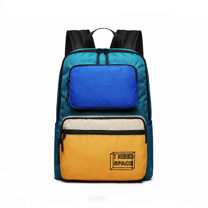 mno-9-backpack9905-9902กระเป๋าเป้แฟชั่นสีสันทรูโทน-ใส่ไอแพดได้-กระเป๋ากันน้ำจุของได้เยอะ-เหมาะทั้งผู้ชายผู้หญิง