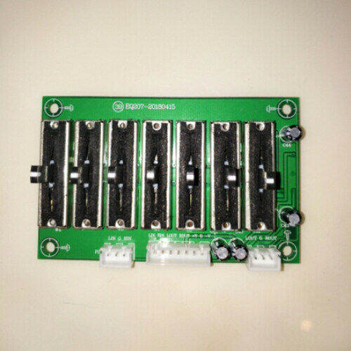 7 Band Equalization Board Stereo TwoChannel SevenSegment EQ Board
