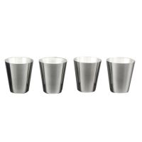 hot【DT】┇﹊▽  4pcs Set 30ml Outdoor Practical Cups Shots Glasses Wine Drinkware