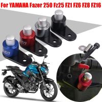 SoWater☃สำหรับ YAMAHA Fazer 250 Fz25 Fz 25 FZ1 FZ8 FZ6 FZ16 FZ 6 FZ 8อุปกรณ์เสริมมอเตอร์ไซค์ทางลาดทางลาดเบรกลาดล็อคเสริมที่จอดป้าย