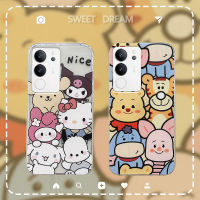 เคส Vivo V29 5G ลายการ์ตูนน่ารักซิลิโคนอ่อนนุ่มใส เคสโทรศัพท์ Vivo V29 5G เคสมือถือ