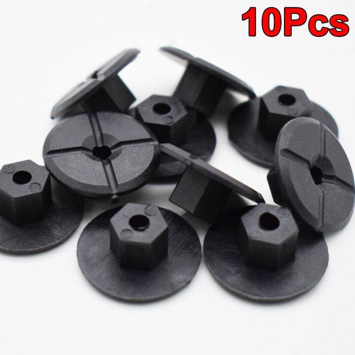 10pcs-4mm-plastic-fastener-nut-for-mercedes-benz-fender-mud-flap-splash-guard-wheel-arch-bumper-panel-retainer-clip-rivet