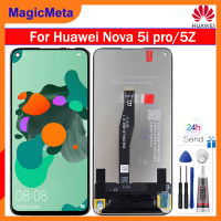 MagicMeta จอ LCD แบบดั้งเดิม6.26นิ้วสำหรับ Huawei Nova 5i Pro/Huawei Nova 5z จอแสดงผล LCD แบบสัมผัสหน้าจอ Digitizer แทนการประกอบสำหรับ Huawei Nova 5i 5z SPN-AL00หน้าจอ SPN-TL00 LCD