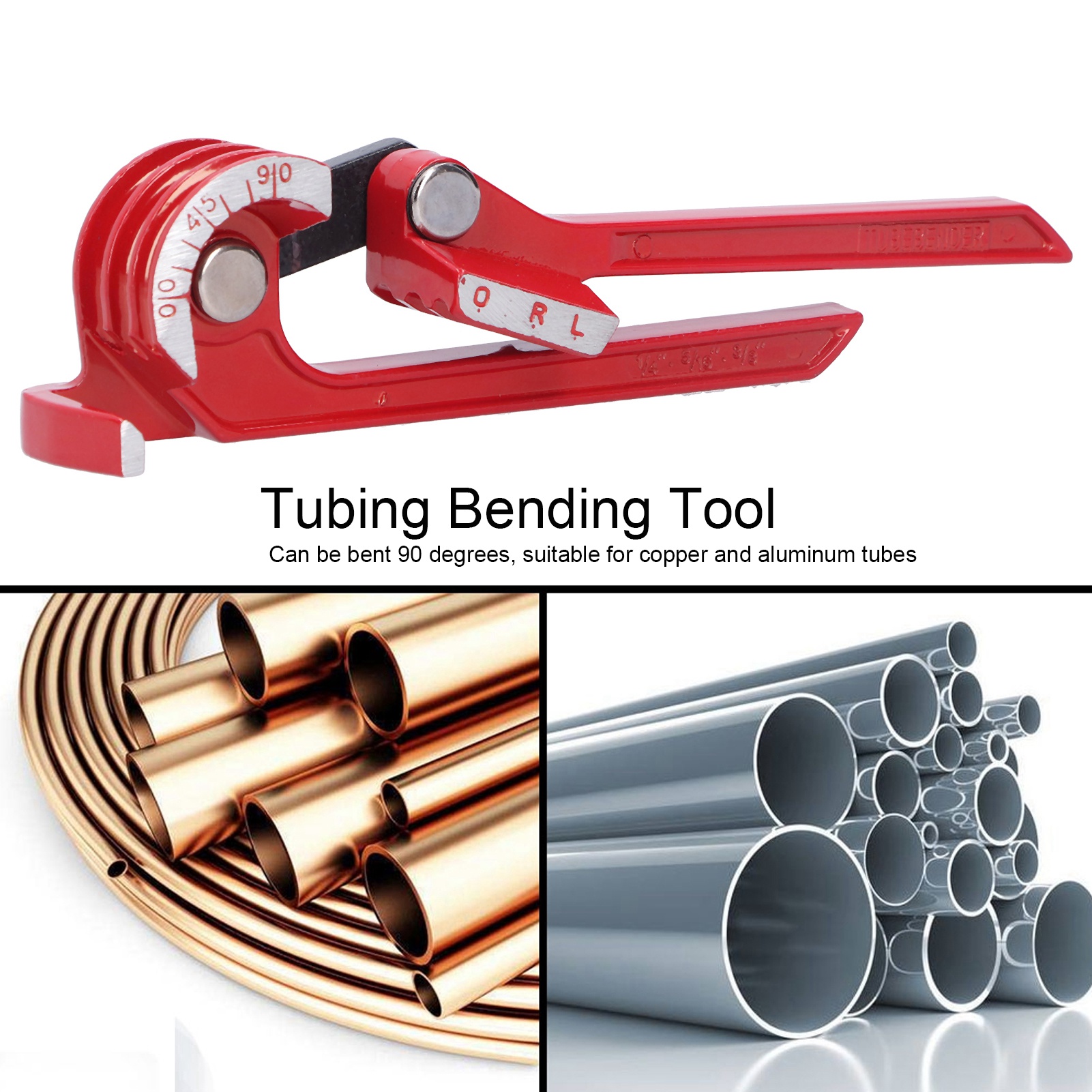 Mini 6/8/10mm 3-in-1 Pipe Tube Bender Plumbing Plumber Molder Tubing Tool 