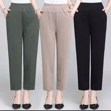 HoneyCollection---CARNATION High Waist Office Pants For Ladies
