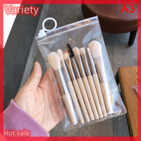 Variety ✨Hot Sale✨ 8pcs Mini Pro แปรงแต่งหน้าเริ่มต้น Matte ไม้จับแปรงนุ่มแบบพกพา