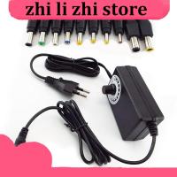 Universal Adjustable CCTV Power Supply Adapter AC 100-240V to DC 3-12V 3A 36W Charger 5.5x2.1mm Jack Plug DC Female Connector E1