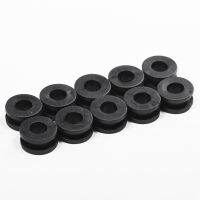 ข้อเสนอพิเศษฝาครอบด้านข้างรถจักรยานยนต์10ชิ้นปะเก็น Ruer Grommets สำหรับ Yamaha สำหรับฮอนด้าสำหรับ Suzuki CBR GSXR นินจา ZX YZF Kawasaki สีดำ