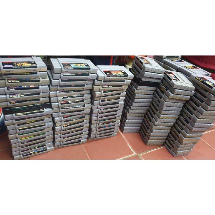【COD】 1 Original Super Nintendo (SNES) Game Cartridges Lazada PH