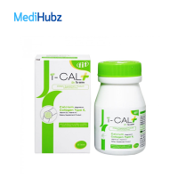 Fit I-Cal + I Cal ฟิต ไอ-แคล ไอ แคล พลัส ผลิตภัณฑ์เสริมอาหาร บำรุงกระดูก ข้อ กระดูกอ่อน เส้นเอ็น ขนาด 30 เม็ด (16147)