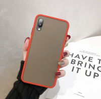 [ส่งจากไทย] Case Huawei Y5 2019 เคสกันกระแทก ปุ่มสีผิวด้าน ขอบนิ่มหลังแข็ง