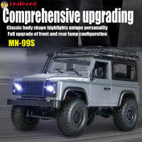 โมเดลรถแลนด์โรเวอร์รถ RC ตีนตะขาบ4WD 1/12 LEAL MN 99S 2.4G รถบั๊กกี้ถนน