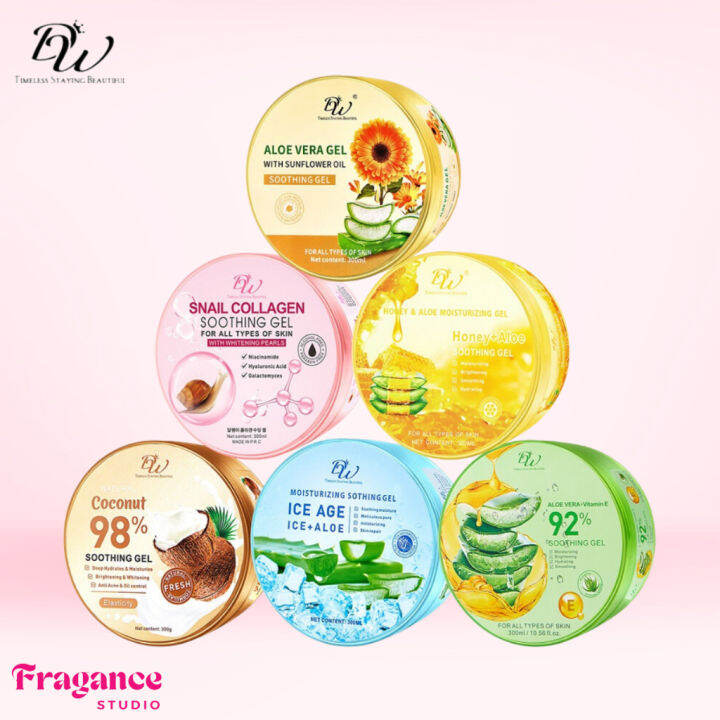 DW 92 Aloe Vera & Vitamin E Soothing Gel Moisturizing Brightening