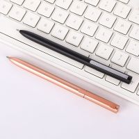 ปากกาเครื่องเขียนเอนกประสงค์ KARIDE อะลูมินัมอัลลอยเรียบเติมปากกาลูกลื่นธุรกิจปากกาหมุนได้0.5มม. ปากกาหมึกเจลสัญลักษณ์ปากกาลูกลื่น
