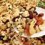 Granola Cao Cấp - Ngũ Cốc Hạt & Trái Cây Khô - An s Green Food 500g