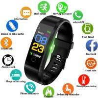 ??HOT!!ลดราคา?? Smart Band 115plus สายรัดข้อมืออัจฉริยะ รองรับ IOS &amp; Android สายรัดข้อมือเพื่อสุขภาพ ##ที่ชาร์จ แท็บเล็ต ไร้สาย เสียง หูฟัง เคส .ลำโพง Wireless Bluetooth โทรศัพท์ USB ปลั๊ก เมาท์ HDMI .