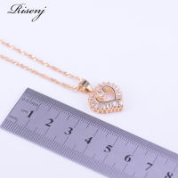 Hotsurspring Style White CZ &amp; Crystal Rose Gold Color Costume Jewelry For Women Earrings Ring Necklace celet Bridal Jewelry