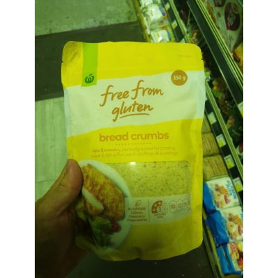 อาหารนำเข้า🌀 Australia Bakery Bread Flour for Frying M33 Woolworths Free from Gluten Bread Crumbs 350g