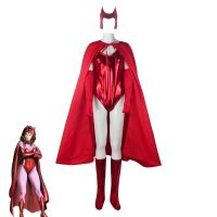 [COD] Witch Wanda Vision cos film and television red jumpsuit cosplay performance womens