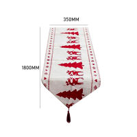 Christmas Coffee Table Decoration Household Tablecloth Decorative Table Runner for Xmas Party Holiday Home Decor