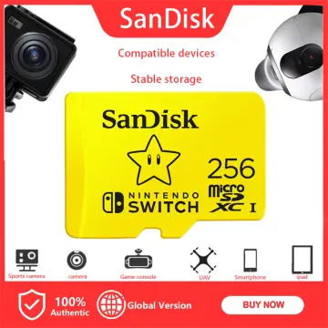 Micro SD card 256GB for Nintendo Switch[Compatible with Nintendo Switch]  NSW-086