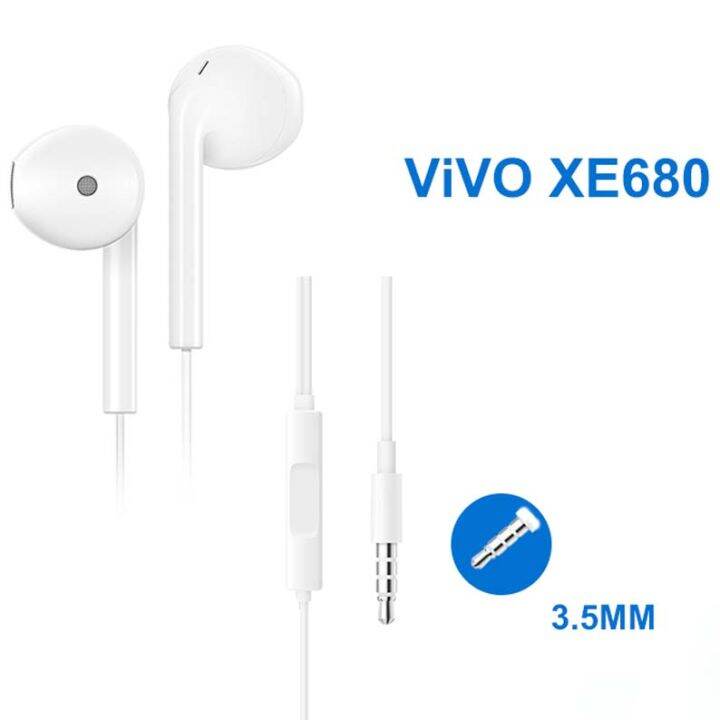 หูฟัง-vivo-xe680-ของแท้-อินเอียร์-พร้อมแผงควบคุมอัจฉริยะ-และไมโครโฟนในตัว-ใช้กับช่องเสียบขนาด-3-5-mm-รองรับ-ใช้ได้กับv9-v7-v7-v5s-v5lite-v5plus-v5-v3max-v3-series-y83-x7-x6-x20-x21-y79-y66-y75-y85-y67