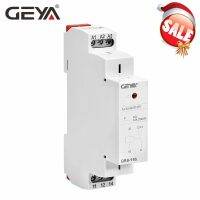 【✲High Quality✲】 wuji39292 Geya Din Rail รีเลย์ Gr8 Ac Dc 12V สวิตช์ตัวกลางรีเลย์รีเลย์8a รีเลย์ช่วย16a