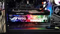 ที่ค้ำการ์ดจอ ROG อคริลิค ไฟ 5v3pin ARGB