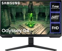 Samsung Odyssey G4 LS25BG400EEXXT 25" 240Hz 1ms IPS Full HD Gaming Monitor - 240Hz, 1ms, 2xHDMI, DisplayPort, Height Adjust