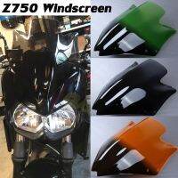 ที่เบนทางลมกระจกบังลมหน้าฟองน้ำสองชั้นกระจกหน้าสำหรับ Kawasaki Z750R Z750 07 08 2009 2010 2011 2012 2013 Z อุปกรณ์เสริม750 Moto