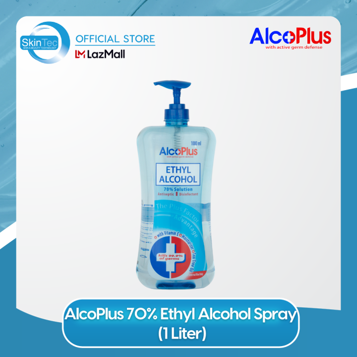 Alcoplus Blue 70% Ethyl Alcohol (1 Liter) | Lazada PH