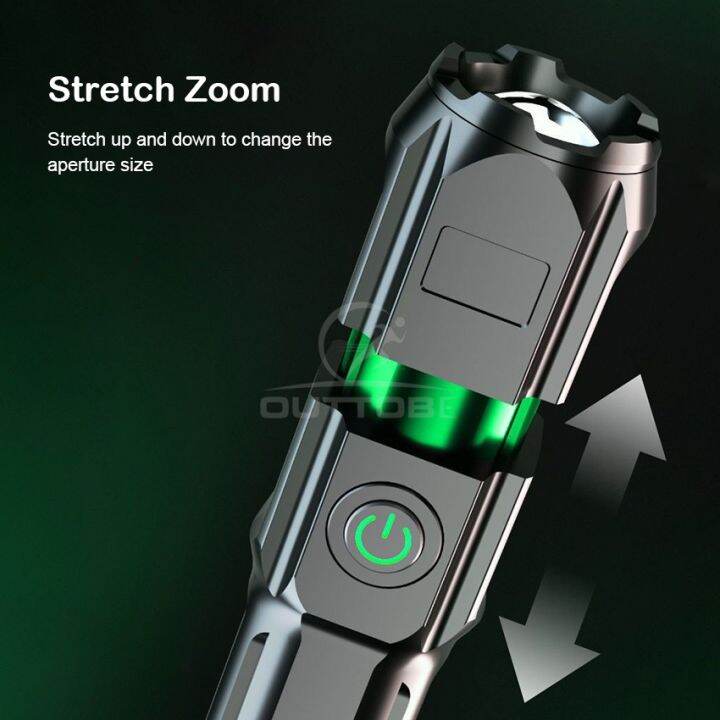 outtobe-powerful-flashlight-bright-led-flashlight-outdoor-focusing-torchlight-portable-home-emergency-lamp-built-in-battery-usb-rechargeable-torchlight-zoom-able-focus-light-t6-penlight-waterproof-tor