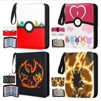 【LZ】 400 Pokemon Cards Anime Figure Sylveon Pikachu Charizard PU Leather Battle Collection Card Book Childrens Toys Birthday Gifts