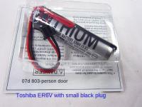 ✹❉Toshiba ER6VC119B ER6VC119A Mitsubishi M70ระบบแบตเตอรี่ ER6V PLC3.6V แบตเตอรี่