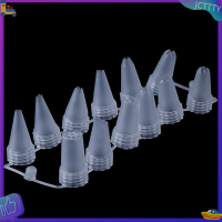 ? JCTTTY ? 12ชิ้น/เซ็ตพลาสติก icing piping ครีม confectionery nozzle Tips cake Decor Tools