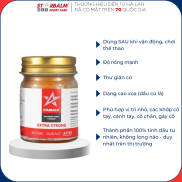 Cao Dầu Cù Là Đỏ STARBALM, Ấm Nóng & Thư Giãn Cơ, Giảm Ngứa Ngáy