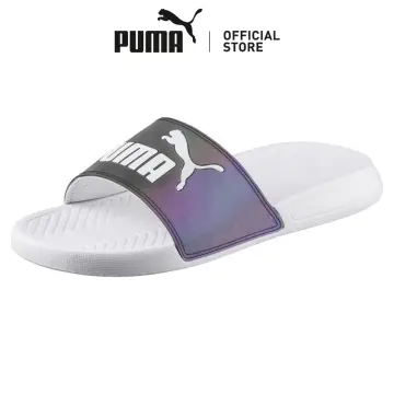 Cloth sandal Puma Black size 37 EU in Cloth - 23222832