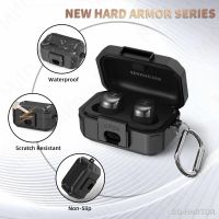 [ Secure Lock Clip ]Case for Sennheiser Momentum True Wireless 3 Earbuds with Carabiner Shockproof Full-Body Protective Cover