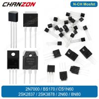 Limited Time Discounts Original 2N7000 BS170 CS1N60 2SK2837 2SK3878 2N60 8N80 N-Channel Mosfet Transistor TO-92 TO-3P TO-251 TO-220F Integrated Circuit