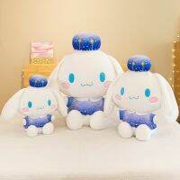 Sanrio หมอนตุ๊กตายัดนุ่นสไตล์หมอนลายการ์ตูน Cinnamoroll ตุ๊กตาหนานุ่มน่ารักสำหรับห้องนอนของตกแต่งบ้านของขวัญวันเกิดคริสต์มาสสำหรับเพื่อน