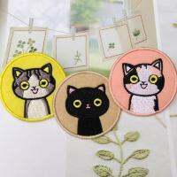 COD hjzfk0 Kitty Cat Kitten Cute Pet DIY Clothing Jacket Iron on Patch