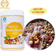 Bột Ngũ Cốc Dinh Dưỡng Cao Cấp 17 Loại hạt, ngũ cốc dinh dưỡng bà bầu