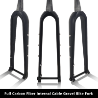 CW Gravel Fork 700C Disc Full Carbon Fiber Road Bike Fork 100*12mm Fork for bicycle Carbon frame carbon fork 700*45C650B*2.1