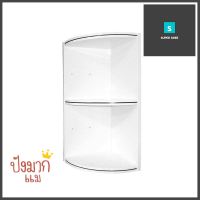 ชั้นจบมุมโค้ง KING PLATINUM 32x67.8 ซม. สีขาวCORNER KITCHEN CABINET KING PLATINUM 32x67.8CM WHITE **ราคาดีที่สุด**