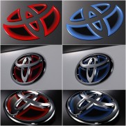 Hot New Steering Wheel Front Rear Emblem Badge Sticker Decal Toyota Vios