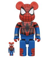 (ของแท้) Bearbrick Spider Man Ben Reilly 400%+100% แบร์บริค Medicom Toy ของใหม่ มือ 1